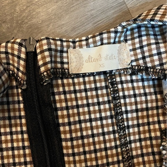 Altar'd State Gingham Print Mini Dress - Picture 4 of 10